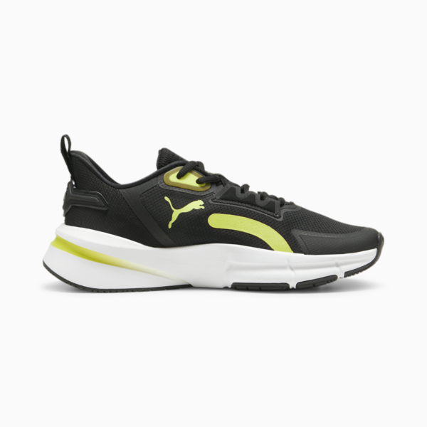 Zapatillas de training PWRFrame TR 3 para mujer, PUMA Black-Lime Pow-PUMA White, large-ARG