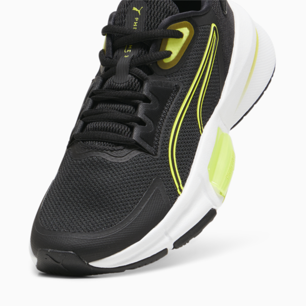 PWRFrame TR 3 Training Shoes Women, PUMA Black-Lime Pow-PUMA White, large-ZAF