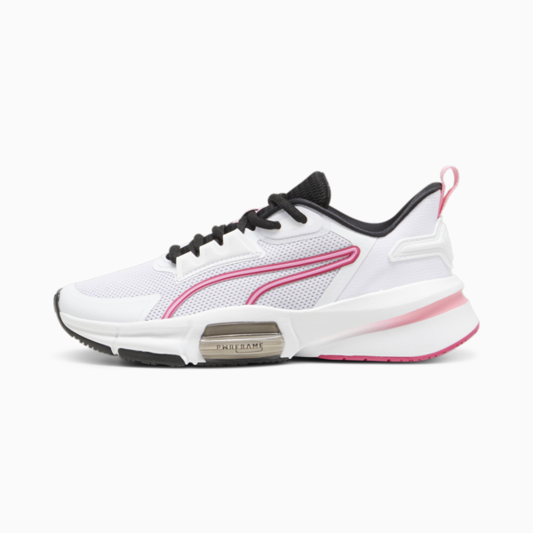 PWRFrame TR 3 Training Shoes Women, PUMA White-Garnet Rose-Fast Pink, large-ZAF