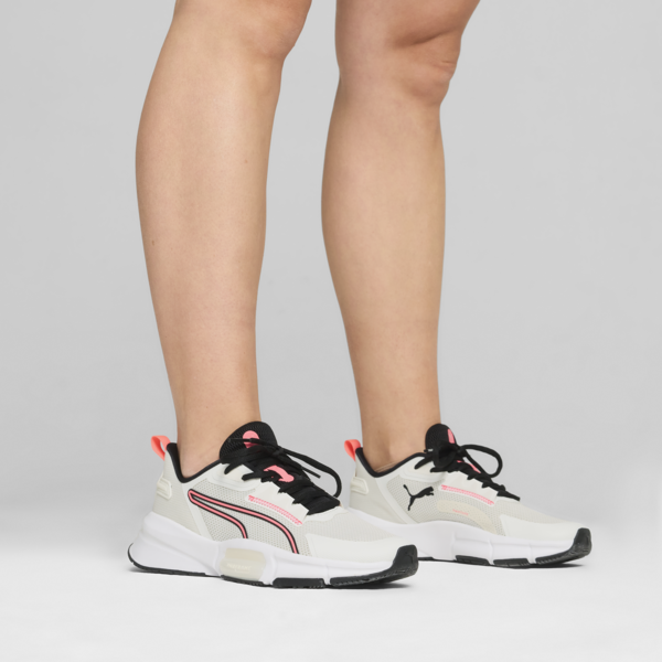 Zapatillas de training PWRFrame TR 3 para mujer, Vapor Gray-PUMA Black-Sunset Glow, large-ARG