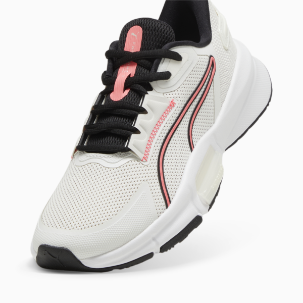 Zapatillas de training PWRFrame TR 3 para mujer, Vapor Gray-PUMA Black-Sunset Glow, large-ARG
