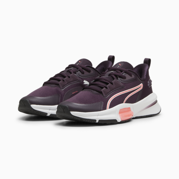 PWRFrame TR 3 Training Shoes Women, Midnight Plum-Vapor Gray-Sunset Glow, large-ZAF