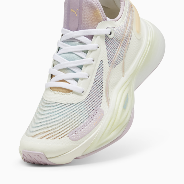 Zapatillas de training para mujer PWR NITRO SQD, Warm White-Grape Mist-Peach Fizz, large-ARG