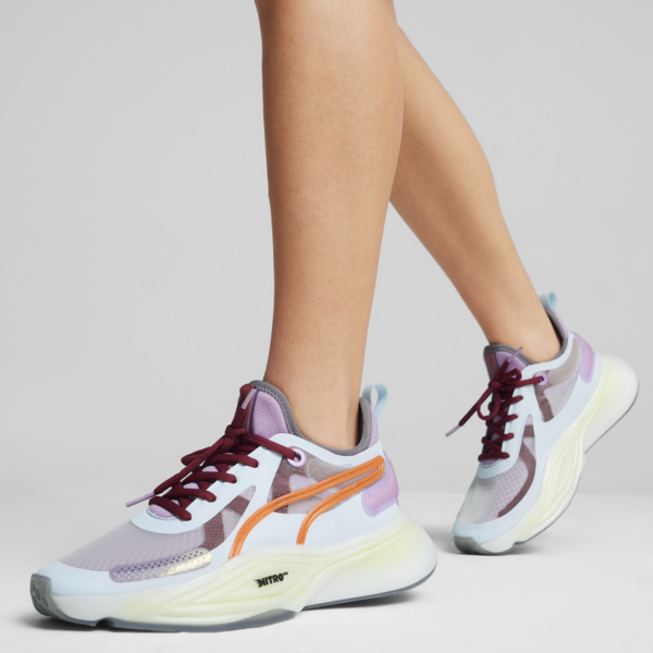 Zapatillas de training para mujer PWR NITRO SQD, Icy Blue-Frozen Grape-Cayenne Pepper, large-ARG