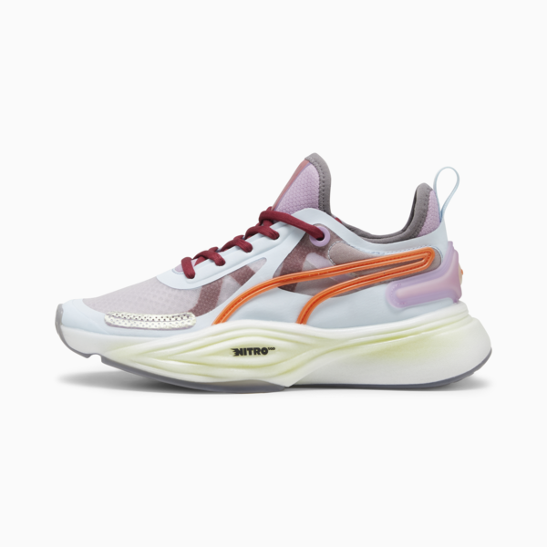 Zapatillas de training para mujer PWR NITRO SQD, Icy Blue-Frozen Grape-Cayenne Pepper, large-ARG