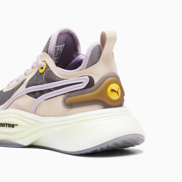 Zapatillas de training para mujer PWR NITRO SQD, Rose Quartz-Yellow Sizzle-Frozen Grape, large-ARG