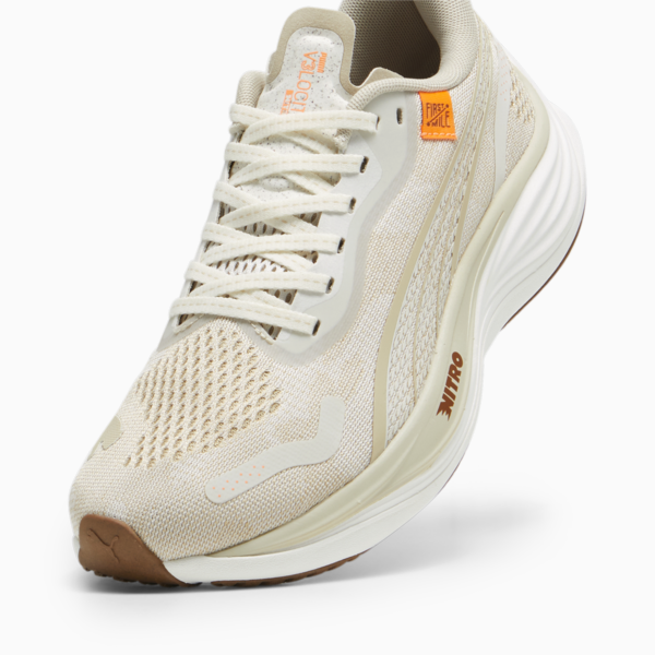 Velocity NITRO™ Women's Running Shoes, Vapor Gray-Putty-Neon Citrus, large-ZAF