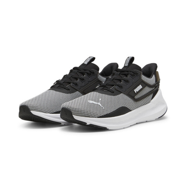 SOFTRIDE Symmetry Running Shoes, PUMA Black-Cool Dark Gray-PUMA White, large-ZAF