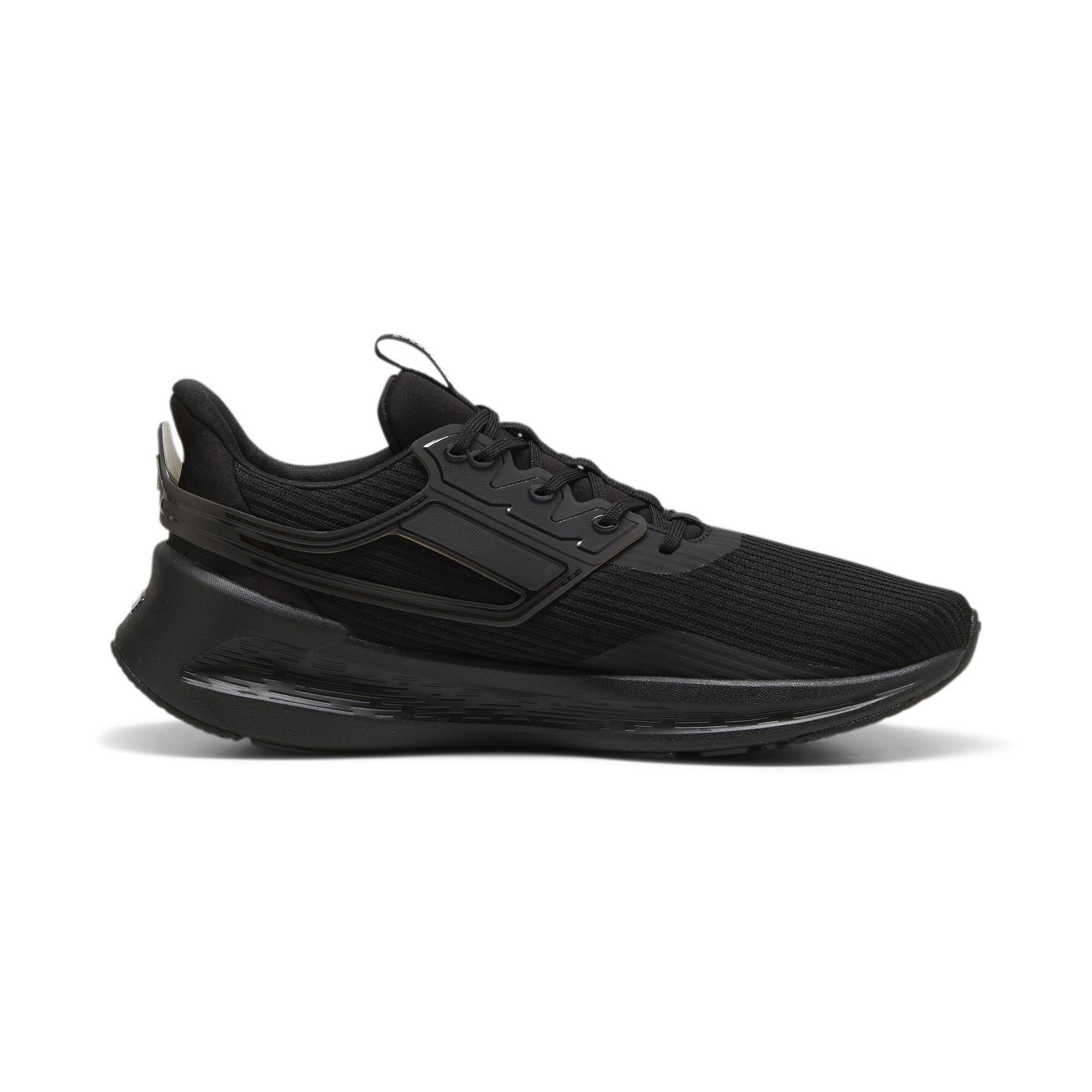 Men's PUMA SOFTRIDE Symmetry Running Shoes In 10 - Black, Size EU 40.5