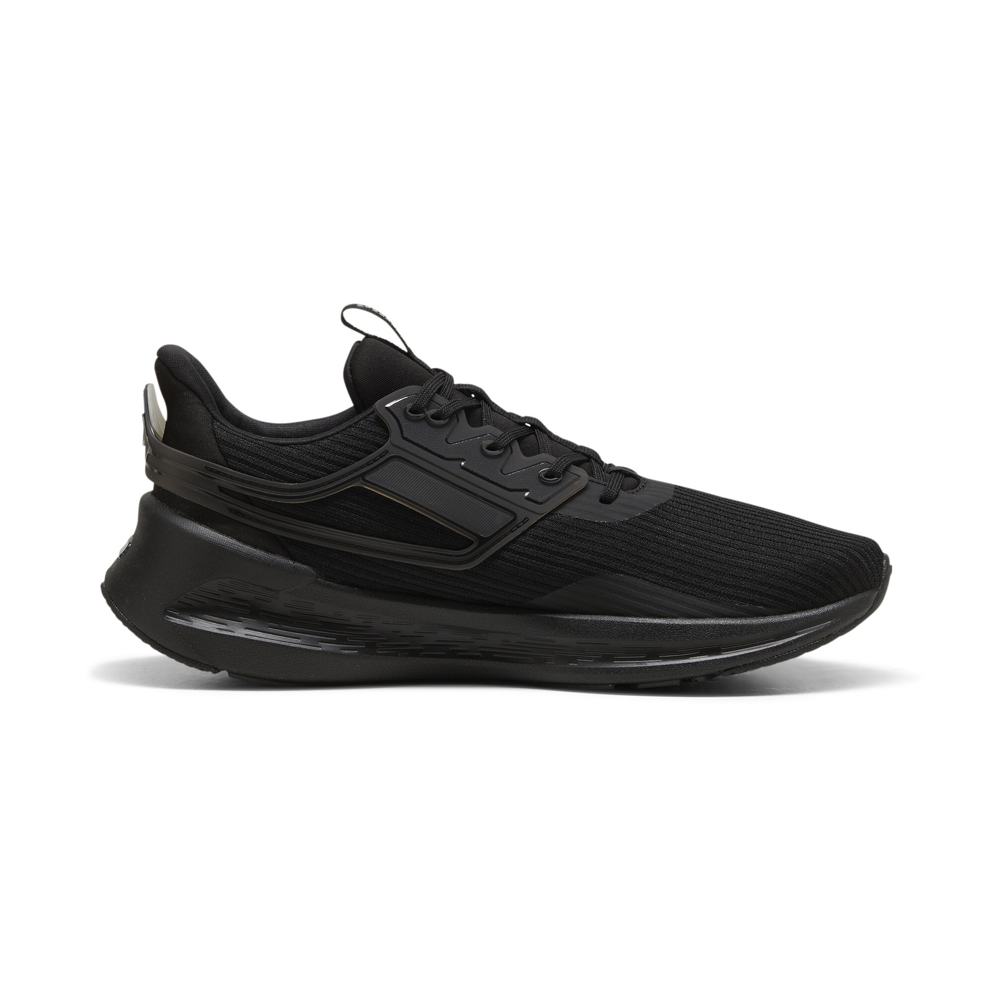 Men's PUMA SOFTRIDE Symmetry Running Shoes In 10 - Black, Size EU 37.5