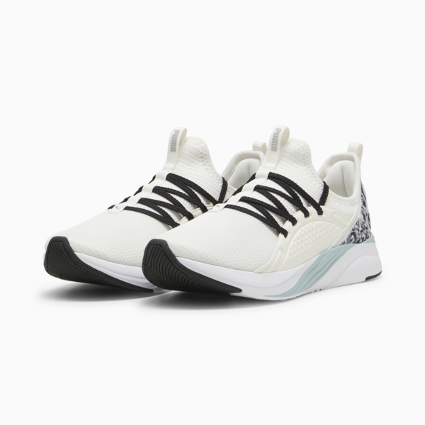 SOFTRIDE Sophia 2 FelineFin Women's Running Shoes, Warm White-Turquoise Surf, large-ZAF