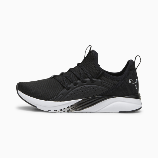 SOFTRIDE Sophia 2 FelineFin Women's Running Shoes, PUMA Black-Gray Fog, large-ZAF