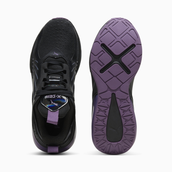 Zapatillas de running para mujer X-Cell Action Metachromatic, PUMA Black-Crushed Berry, large-ARG