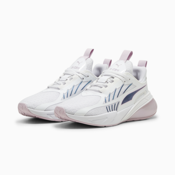 Zapatillas de running para mujer X-Cell Action Metachromatic, PUMA White-Grape Mist, large-ARG