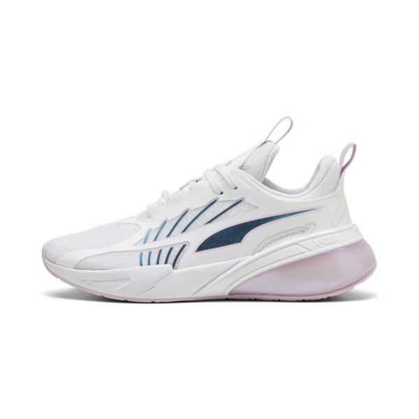 Zapatillas de running para mujer X-Cell Action Metachromatic, PUMA White-Grape Mist, swatch-ARG