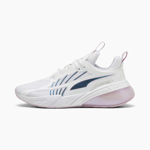 Zapatillas de running para mujer X-Cell Action Metachromatic, PUMA White-Grape Mist, large-ARG