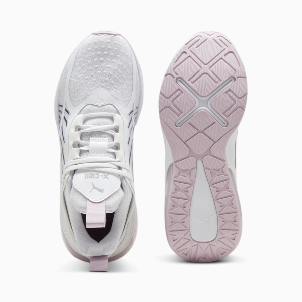 Zapatillas de running para mujer X-Cell Action Metachromatic, PUMA White-Grape Mist, large-ARG
