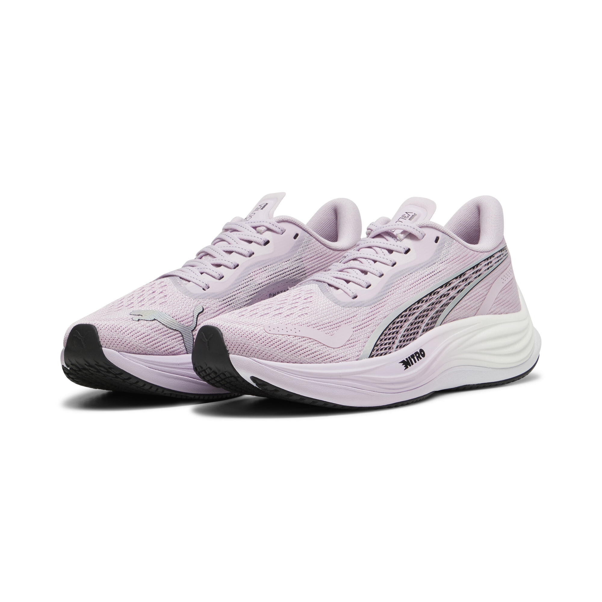 Women's PUMA Velocity NITRO™ 3 Running Shoes In Purple, Size EU 38