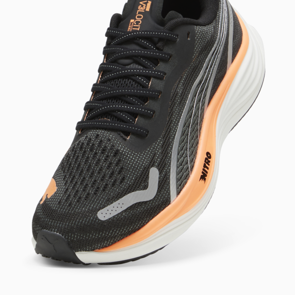Velocity NITRO™ 3 Men's Wide Running Shoes, PUMA Black-PUMA Silver-Neon Citrus, large-ZAF