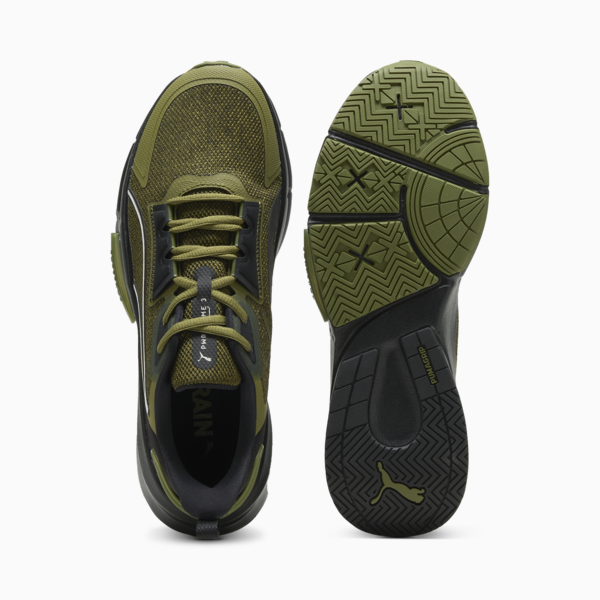 PWRFrame TR 3 Neo Force Training Shoes, Olive Green-PUMA Black, large-ZAF