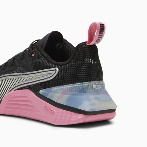 Fuse 3.0 Women's Training Shoes, PUMA Black-PUMA Silver-Turquoise Surf, large-ZAF