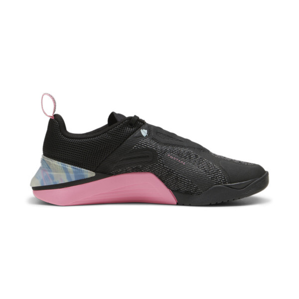 Womens black and pink puma shoes best sale