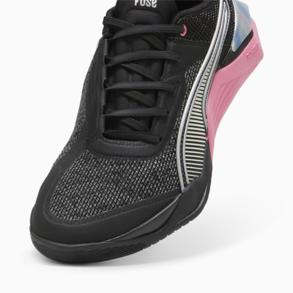 Fuse 3.0 Women's Training Shoes, PUMA Black-PUMA Silver-Turquoise Surf, large-ZAF