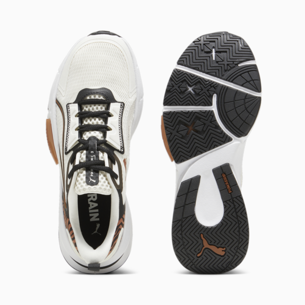 PWRFrame TR 3 Women's Training Shoes, Warm White-PUMA Black-Teak, large-ZAF