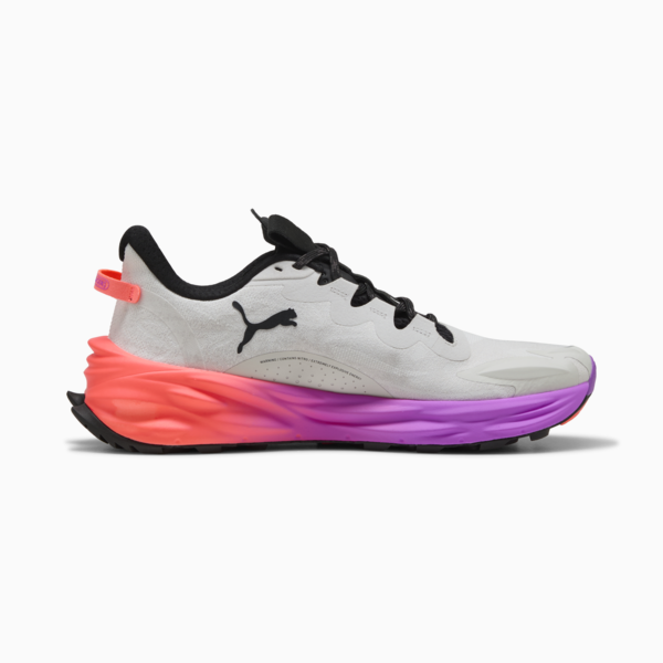Fast-Trac NITRO™ 3 Trail Running Shoes Men, Feather Gray-Glowing Red-Pure Magenta, large-ZAF