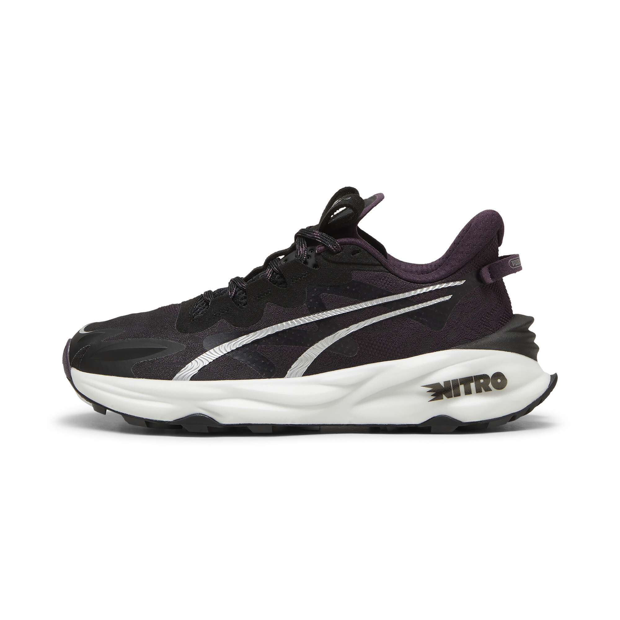 Puma Fast-Trac NITRO™ 3 Trail Running Schuhe Damen | Black/Midnight Plum/White | Größe: 39