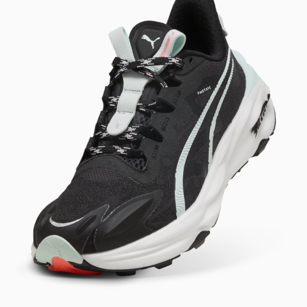 Zapatillas de trail running Fast-Trac NITRO™ 3 para mujer, PUMA Black-Glowing Red-Peaceful Blue, large-ARG