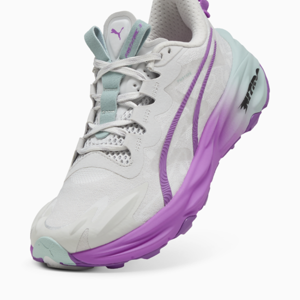 Fast-Trac NITRO™ 3 Trail Running Shoes Women, Feather Gray-Pure Magenta-Modern Mint, large-ZAF