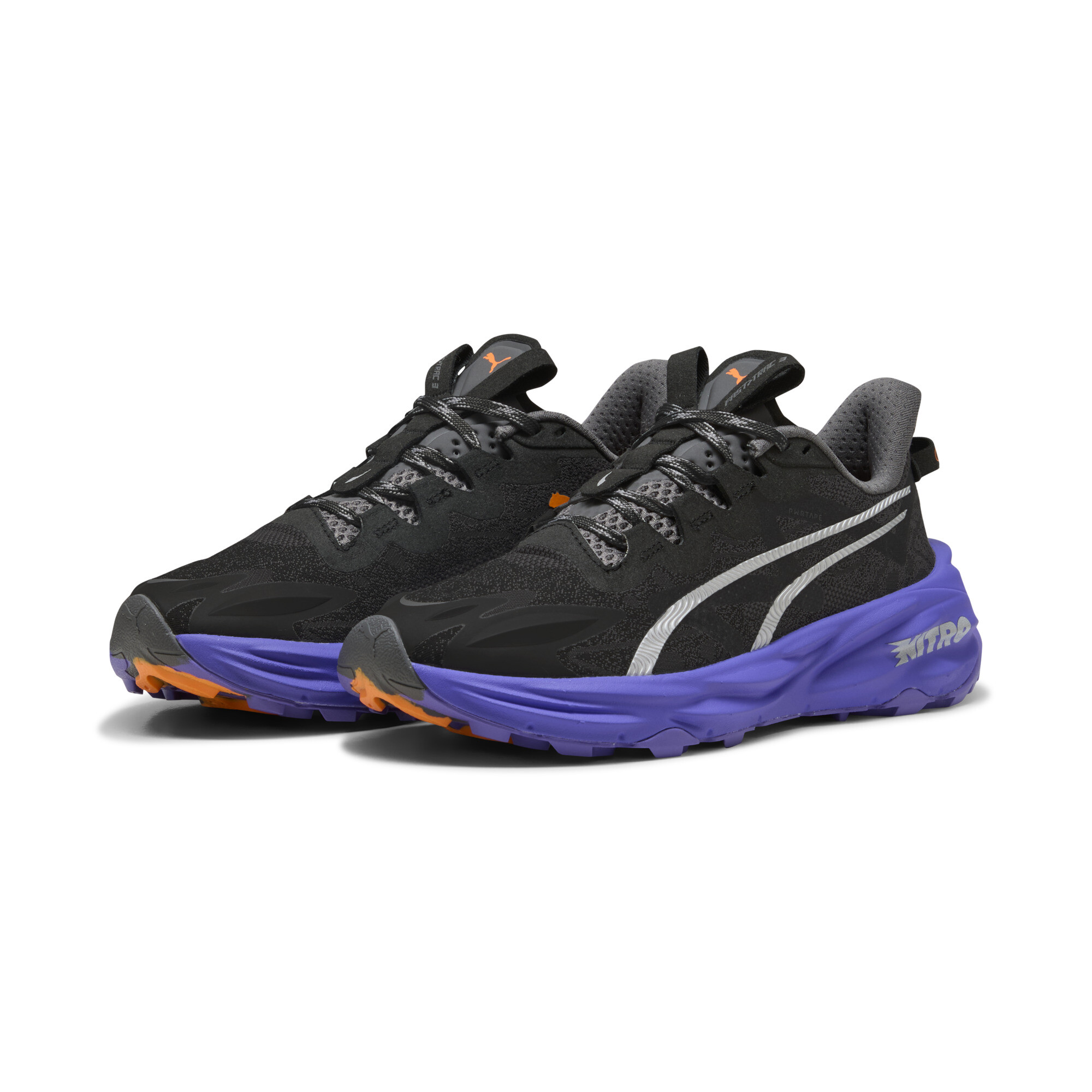 PUMA Fast-Trac NITROâ¢ 3 hardloopschoenen voor Dames, Zwart, Maat 42,5 thumbnail 6