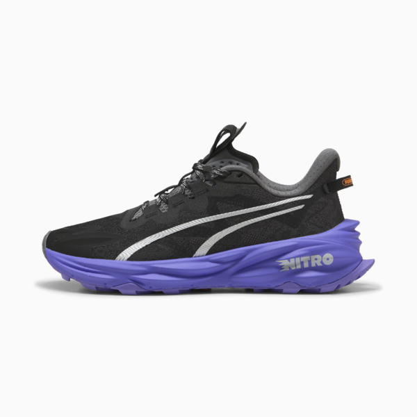 Fast-Trac NITRO™ 3 Trail Running Shoes Women, PUMA Black-Dark Amethyst, large-ZAF