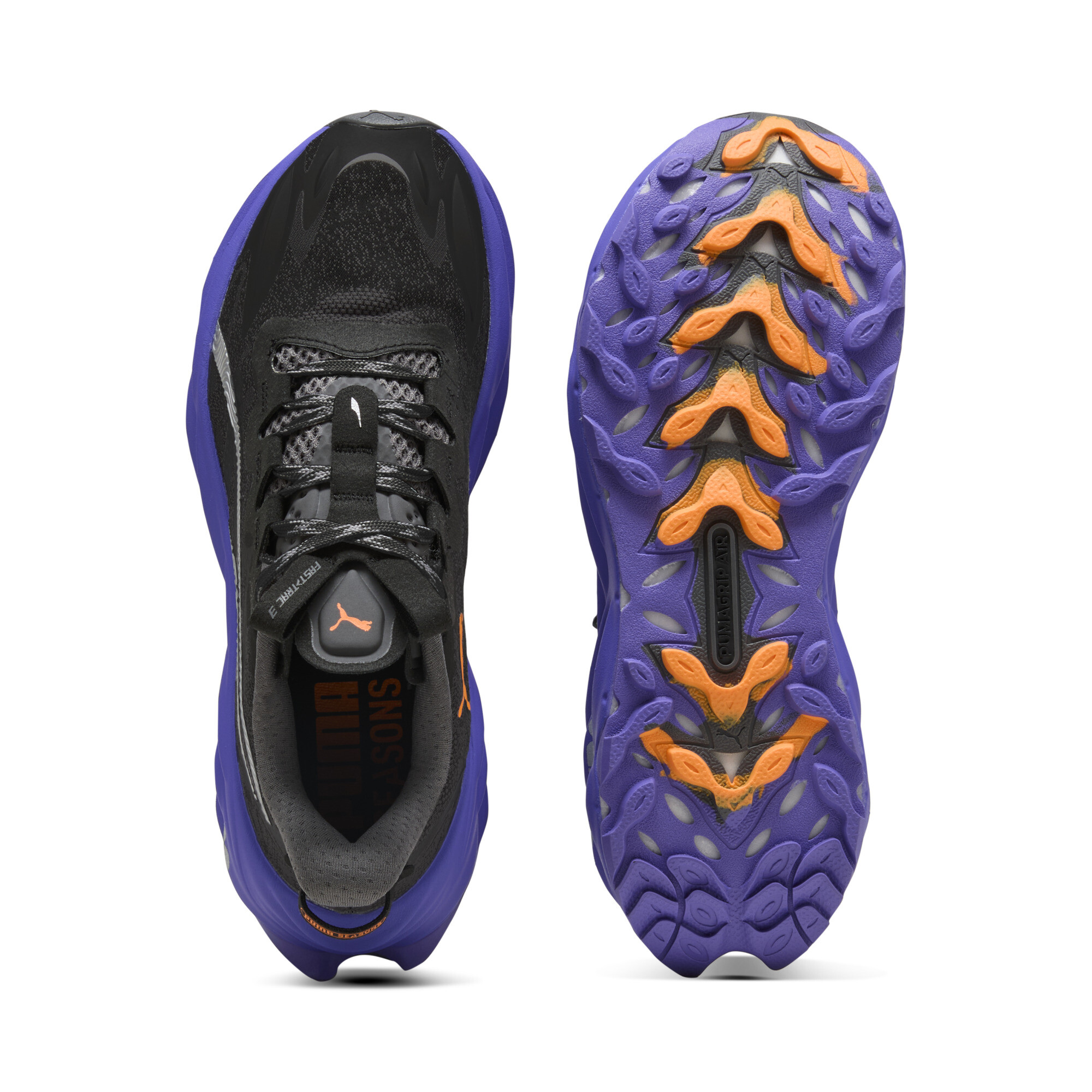 PUMA Fast-Trac NITROâ¢ 3 hardloopschoenen voor Dames, Zwart, Maat 42,5 thumbnail 4