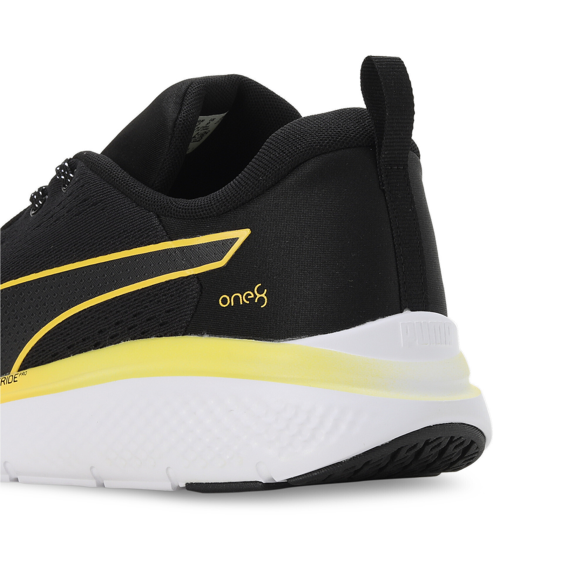 Unisex PUMA SOFTRIDE Pro Echo One8 Running Shoes In 10 - Black, Size EU 40
