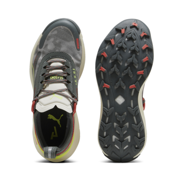 Zapatillas Voyage Nitro 3 para Mujer ADP, Mineral Gray-Active Red-Lime Pow, large-ARG