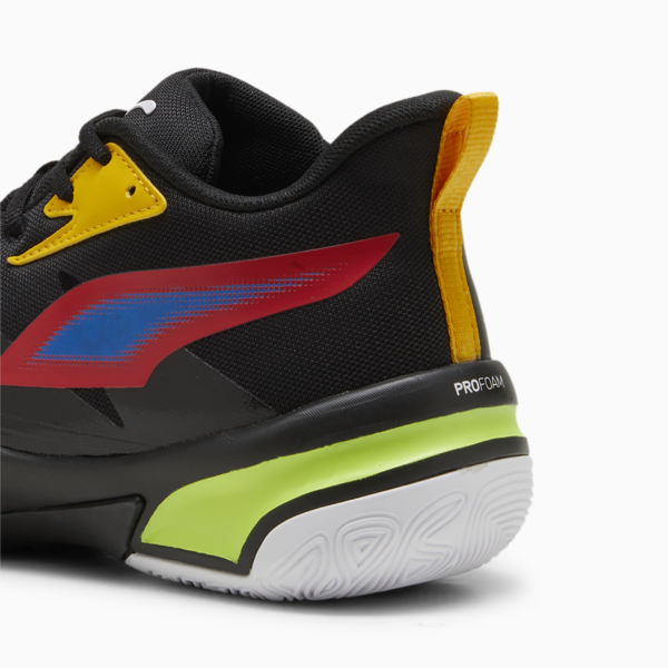 Zapatillas de basketball Genetics, PUMA Black-For All Time Red, large-ARG