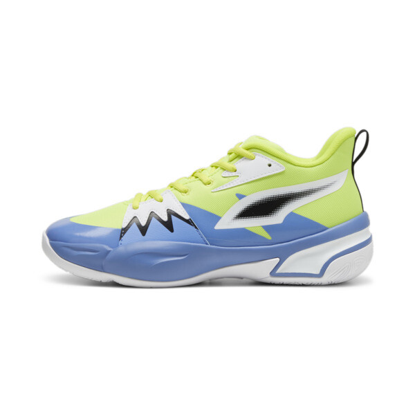 Puma basketball shoes green store