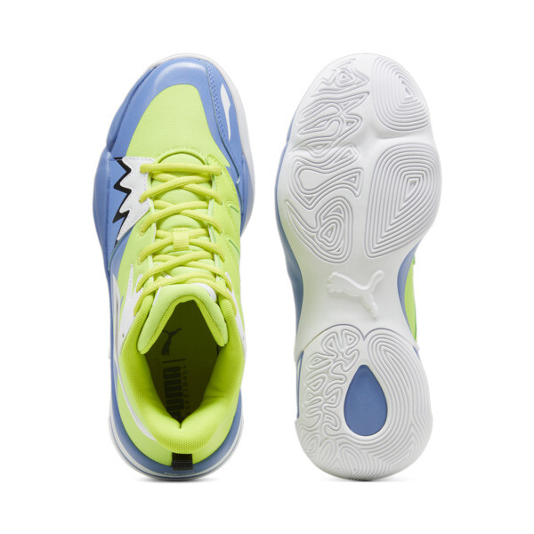 Zapatillas de basketball Genetics, Electric Lime-Blue Skies, large-ARG