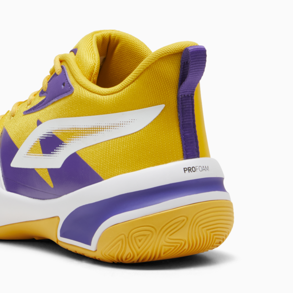 Zapatillas de basketball Genetics, Yellow Sizzle-PUMA White, large-ARG