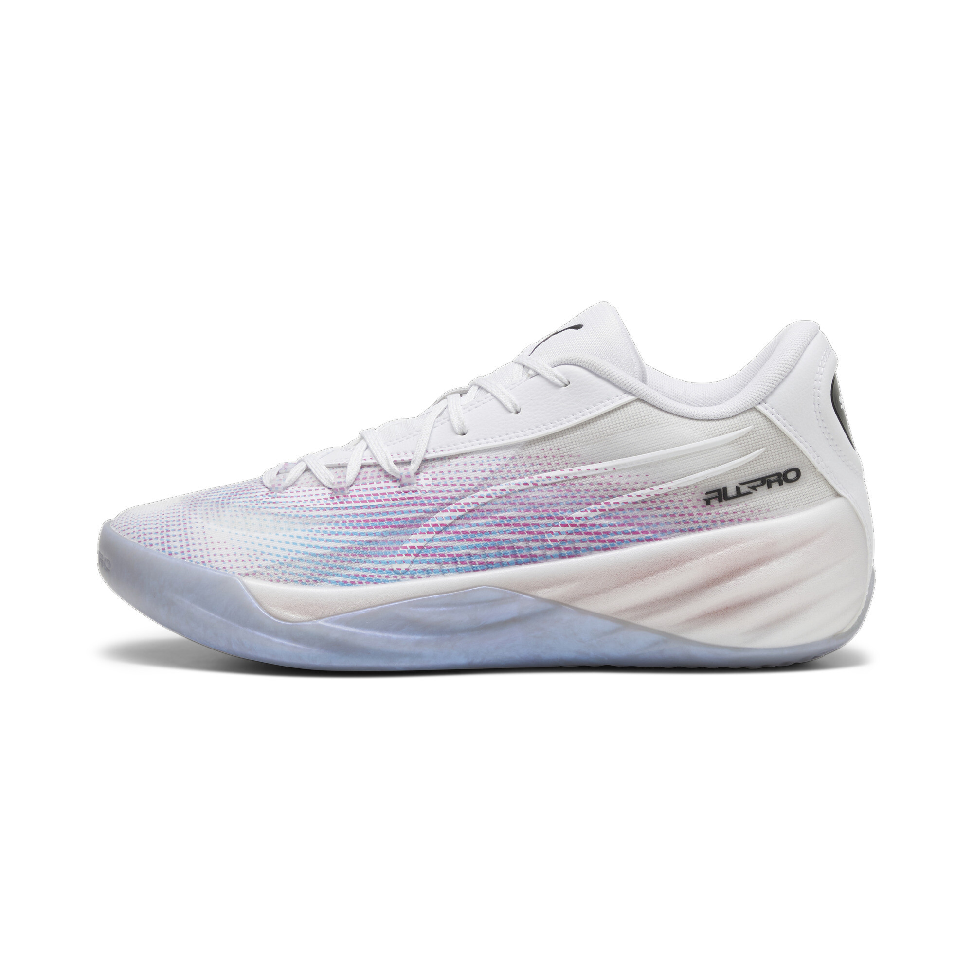 Puma All-Pro NITROâ¢ Basketball Shoes, White, Size 53.5, Shoes