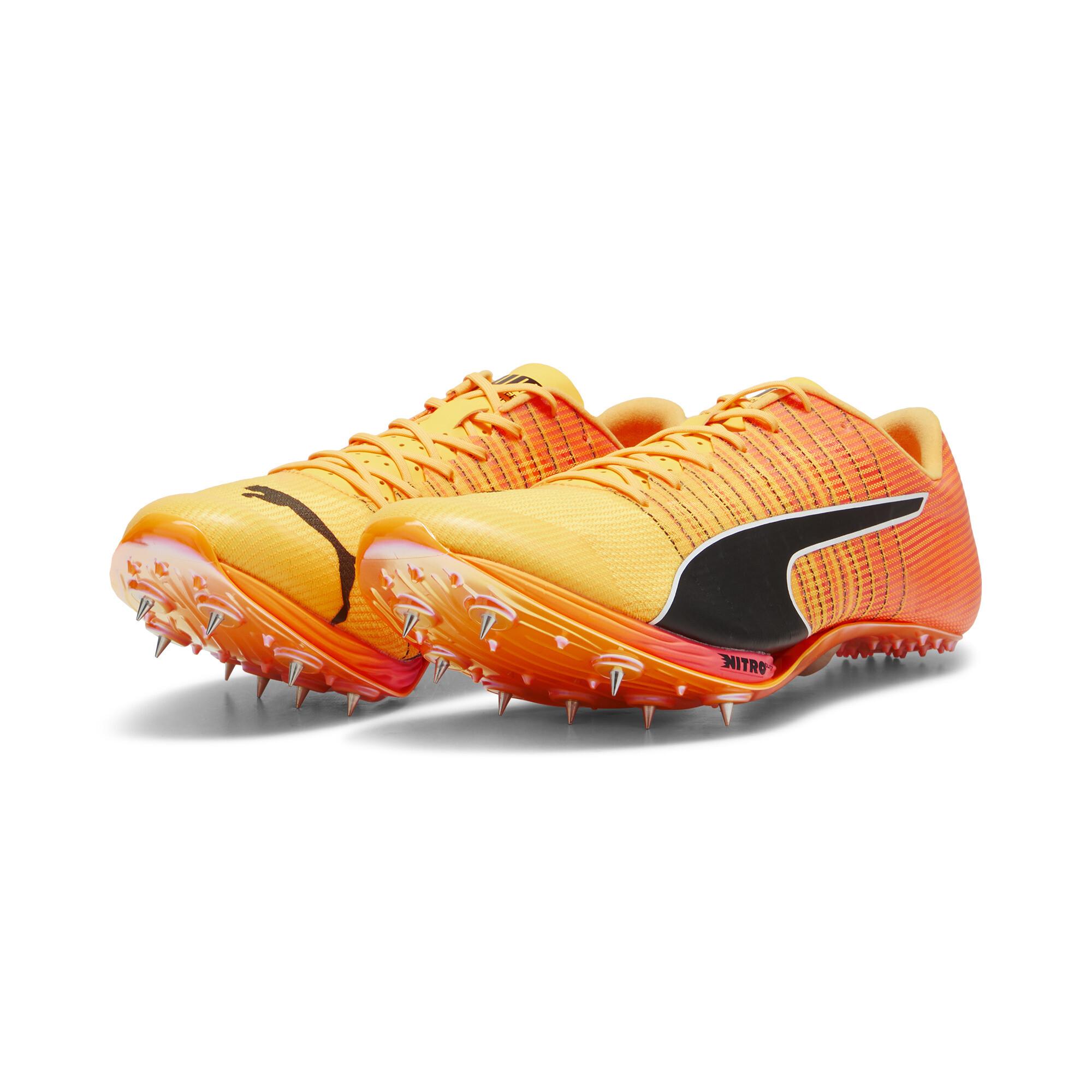 Puma Evo SPEED Sprint NITRO™ 2, Orange, Size 48, Shoes