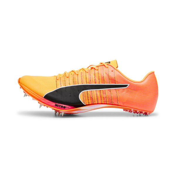 PUMA evoSPEED Sprint NITROâ¢ 2 Track Spikes Shoes in Sun Stream/Sunset Glow/Black - 380002_01
