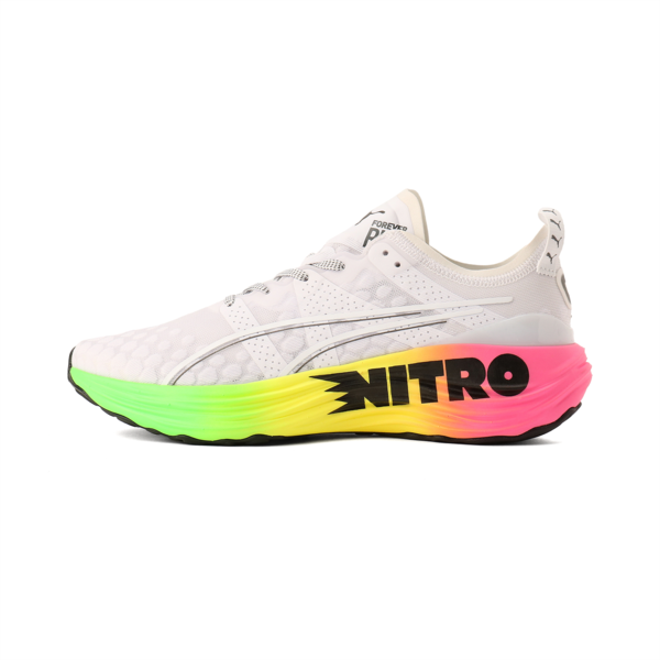 Zapatillas de running ForeverRun NITRO Futrograde, PUMA White-Green Gecko, large-ARG