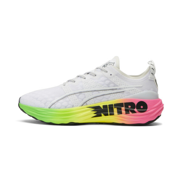 Puma Man Sneakers White Size 9 Textile Fibers In Multi