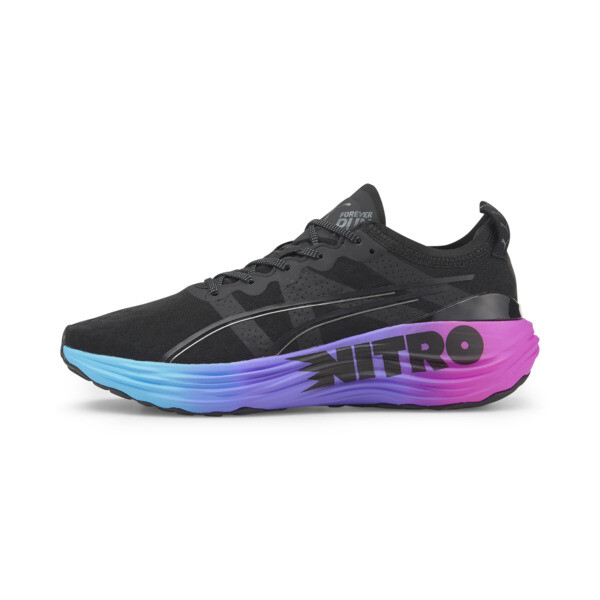 Zapatillas de running ForeverRun NITRO SUNSET, PUMA Black-Luminous Blue-Electric Orchid, large-ARG