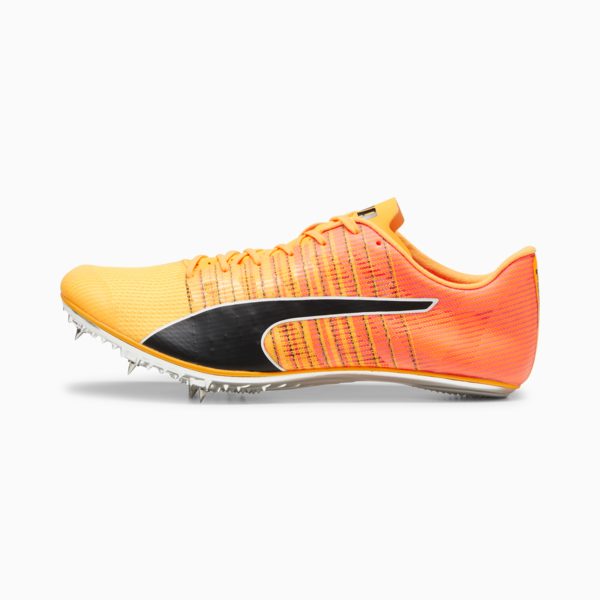 evoSPEED BRUSH 6 Track & Field Unisex Shoes, Sun Stream-Sunset Glow-Puma Black, large-ZAF
