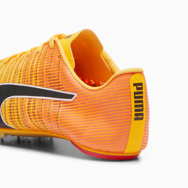 evoSPEED FUTURE 6 Track & Field Unisex Shoes, Sun Stream-Sunset Glow-Puma Black, large-ZAF