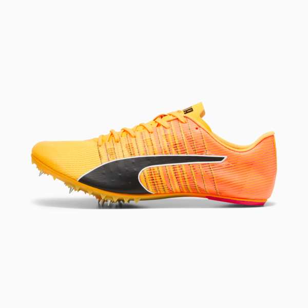 evoSPEED FUTURE 6 Track & Field Unisex Shoes, Sun Stream-Sunset Glow-Puma Black, large-ZAF